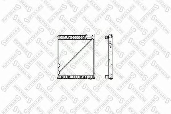 8103308SX Stellox radiador refrigeración del motor