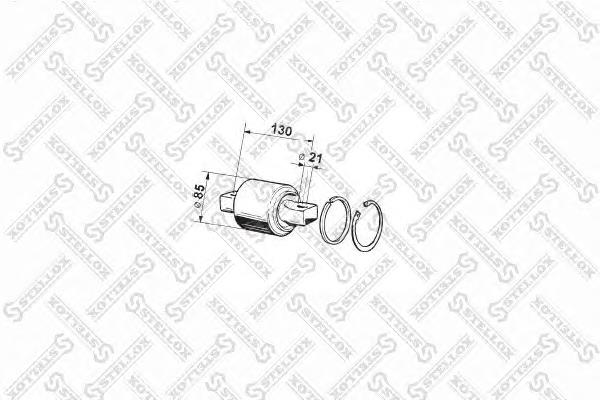 84-12026-SX Stellox silentblock para barra panhard trasera