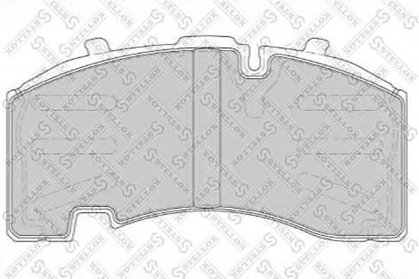 8501430SX Stellox pastillas de freno traseras