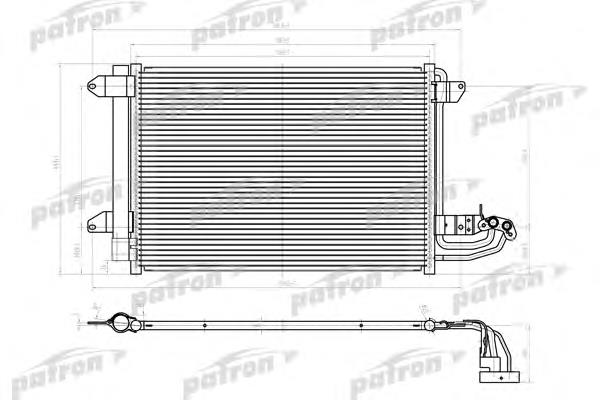 PRS1156 Patron condensador aire acondicionado