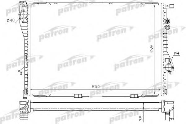 PRS3388 Patron radiador