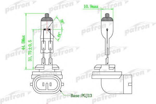 Bombilla 0K2N351514 Hyundai/Kia