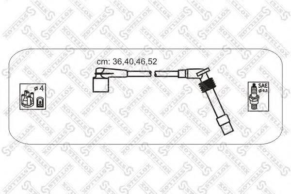 1038460SX Stellox juego de cables de encendido