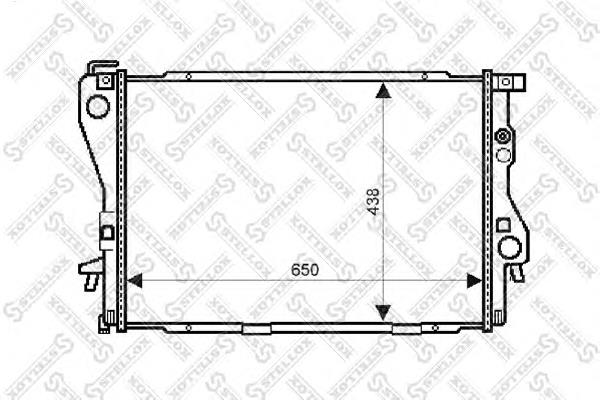 1025082SX Stellox soporte amortiguador delantero derecho