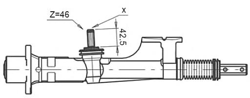 0035007SX Stellox cremallera de dirección