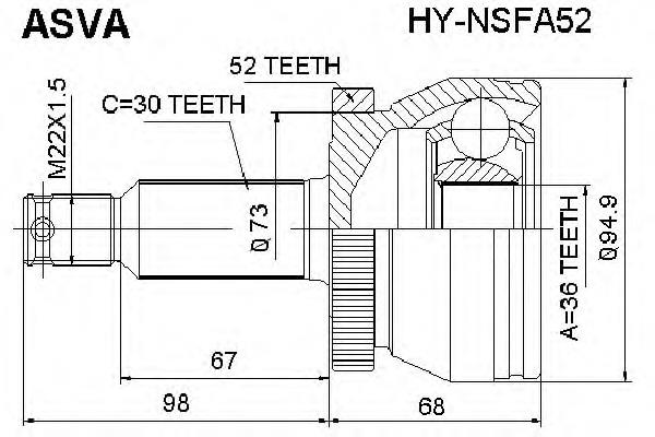 HYNSFA52 Asva