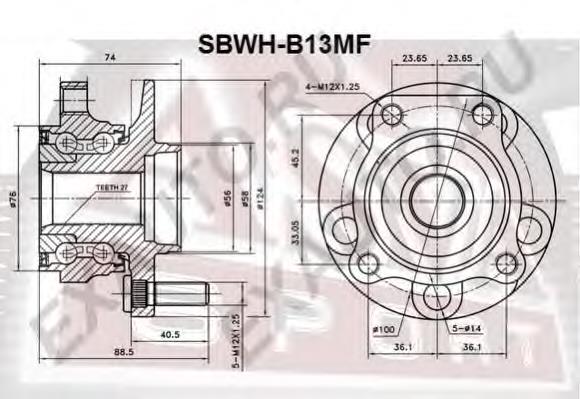 SBWHB13MF Asva