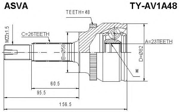 TYAV1A48 Asva