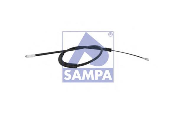 201.379 Sampa Otomotiv‏ cable de freno de mano trasero izquierdo