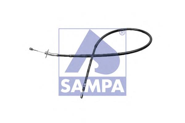 201374 Sampa Otomotiv‏ cable de freno de mano trasero derecho