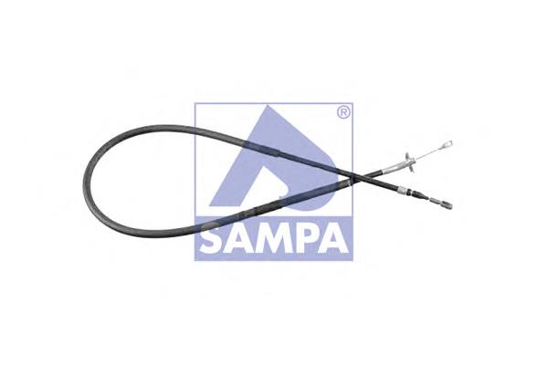 201377 Sampa Otomotiv‏ cable de freno de mano trasero izquierdo