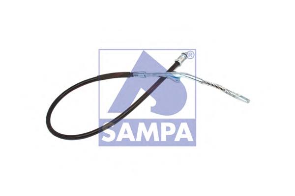 Cable de freno de mano trasero izquierdo 201318 Sampa Otomotiv‏