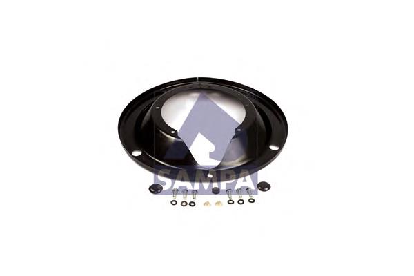 Chapa protectora contra salpicaduras, disco de freno trasero 075532 Sampa Otomotiv‏