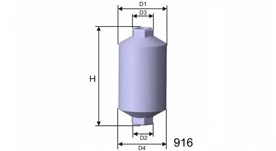 E506 Misfat filtro combustible