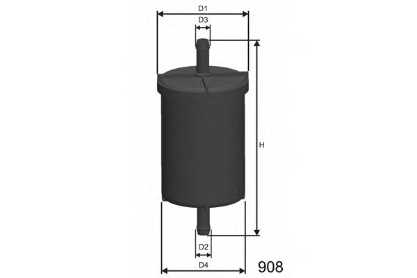E529 Misfat filtro de combustible