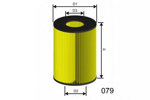 R355 Misfat filtro de aire