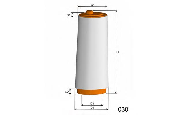 R353 Misfat filtro de aire