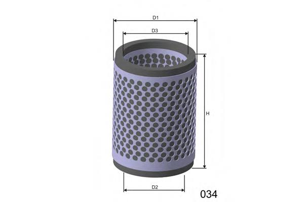 R061 Misfat filtro de aire