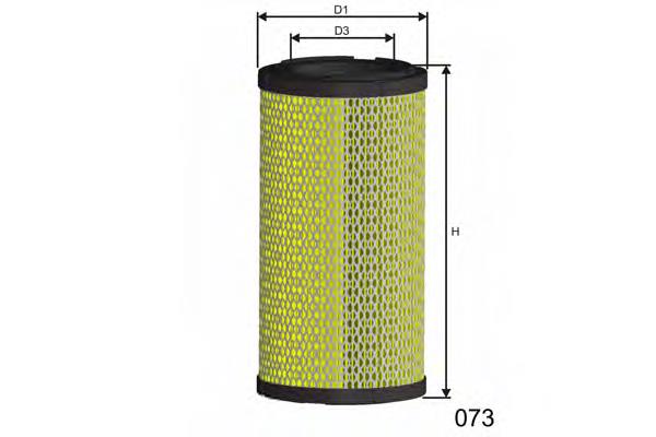 R357 Misfat filtro de aire