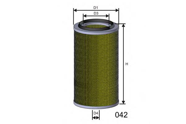 R811 Misfat filtro de aire