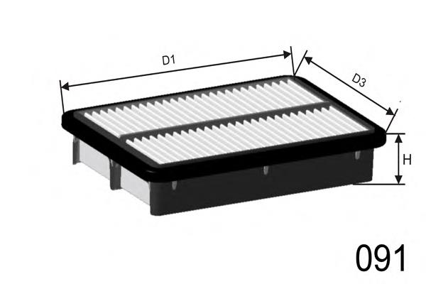 P440 Misfat filtro de aire