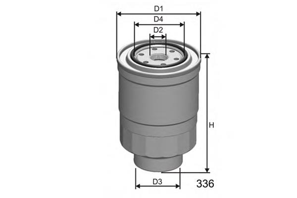 M411 Misfat filtro de combustible