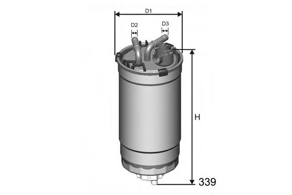 M428 Misfat filtro combustible