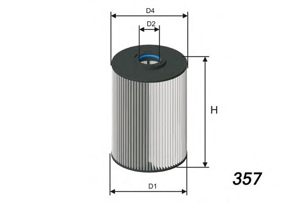 F020 Misfat filtro combustible