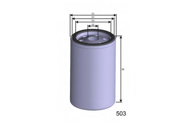 M329 Misfat filtro combustible