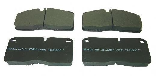 2129067 AIR Fren Pastillas delanteras