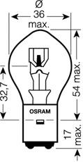 7327 Osram bombilla