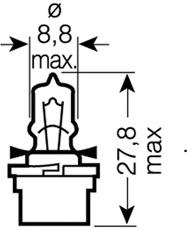 64124MF Osram bombilla