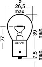 Lámpara Osram 7529