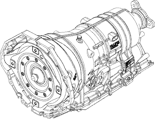 1068012107 ZF Parts transmisión automática completa