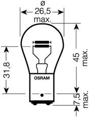 722502B Osram bombilla