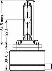 66154CBI Osram bombilla de xenon