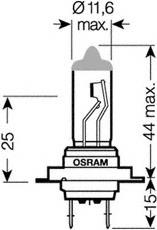 64210CBI Osram Lámpara halógena