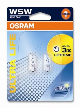 Lámpara de luz interior de cabina 2825ULT02B Osram