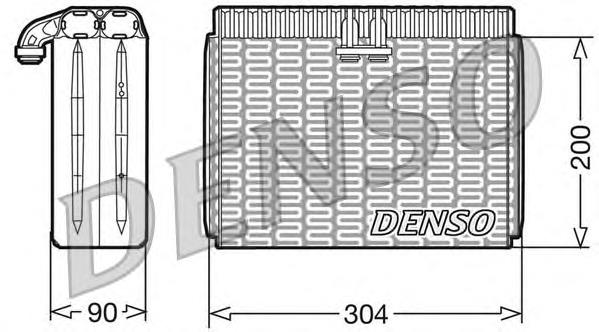 Evaporador, aire acondicionado 1225093 CTR