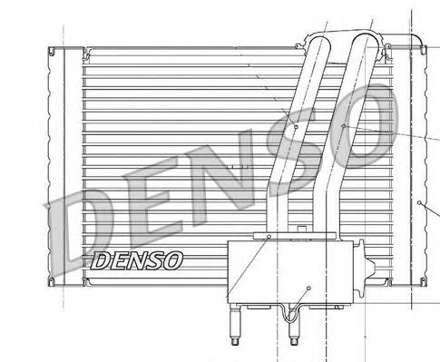 Comprar DEV07005 Denso Evaporador de aire acondicionado