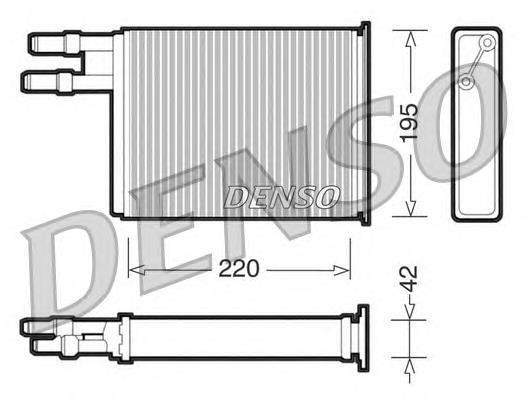 Comprar DRR09031 Denso Radiador calefacción