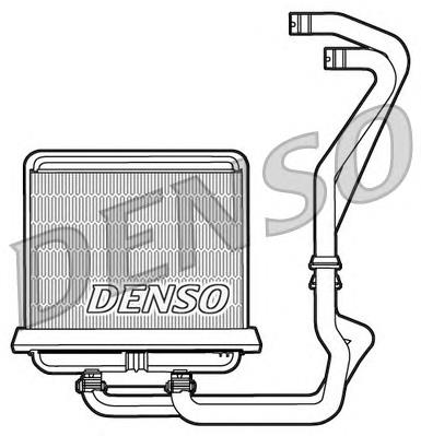 Radiador de calefacción DRR12006 Denso