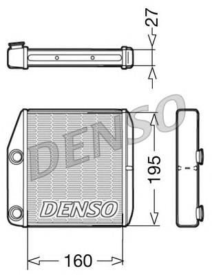 Radiador de calefacción Denso DRR09075 precio, desde 35,94 EUR