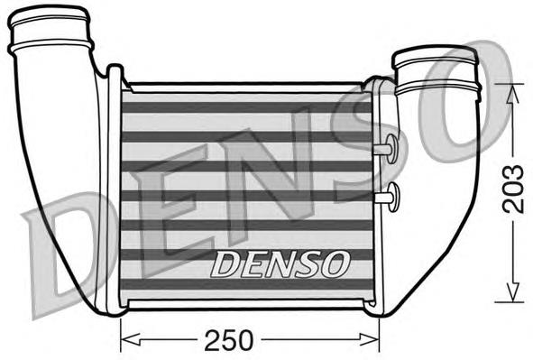 Radiador de aire de admisión DIT02011 Denso