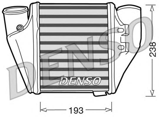 DIT02007 Denso radiador de aire de admisión