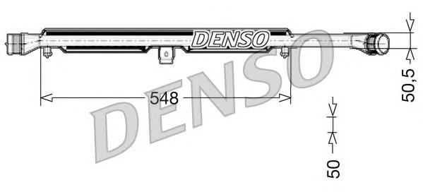 Tubo flexible de aire de sobrealimentación DIT02026 Denso