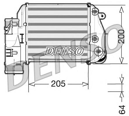 DIT02025 Denso intercooler