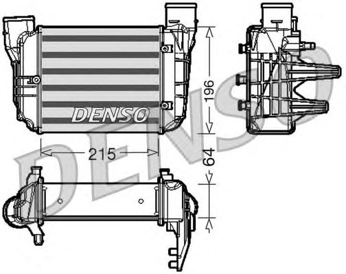 DIT02002 Denso radiador de aire de admisión