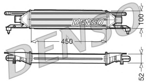 DIT09106 Denso radiador de aire de admisión