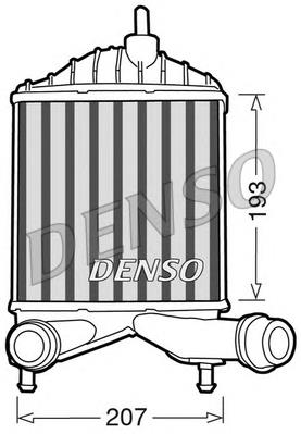 DIT09101 Denso radiador de aire de admisión